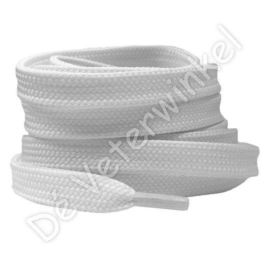 Plat 10mm polyester Wit
