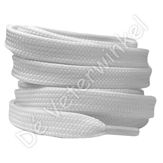 Plat 12mm polyester Wit