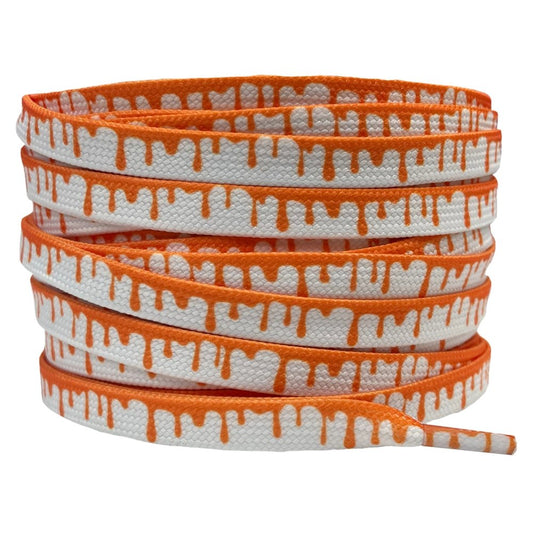 Verfdruppels 8mm Wit/Oranje