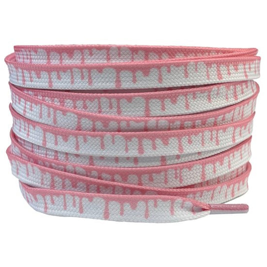 Verfdruppels 8mm Wit/Roze