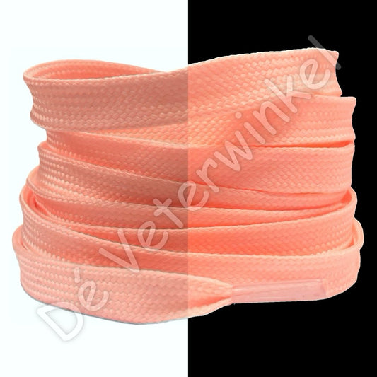 Glow in the dark 8mm Zalm Roze