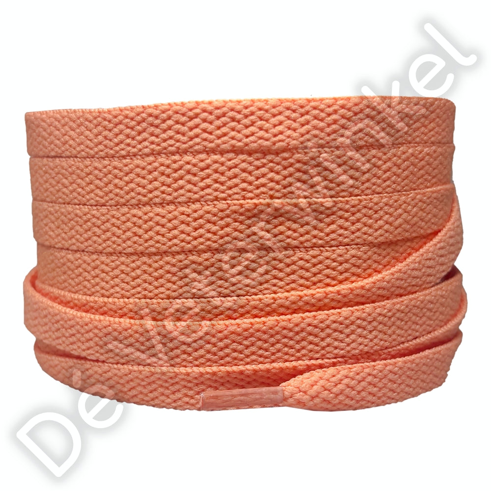 Nike veters plat 8mm Zalm