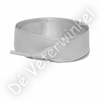 Satijn 15mm Zilver