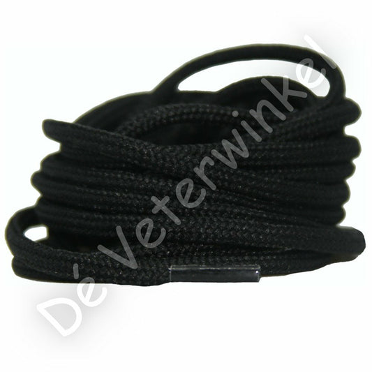 Rond 5mm polyester Zwart