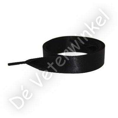 Satijn 25mm Zwart