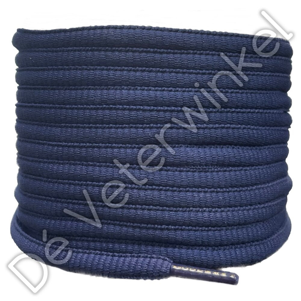 Ovaal sportveter 6mm Jeansblauw