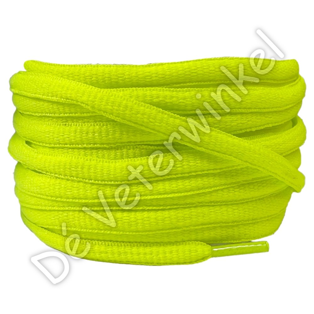 Ovaal sportveter 6mm Neon Geel