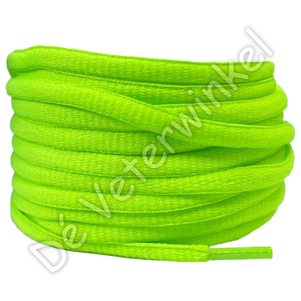 Ovaal sportveter 6mm Neon Groen