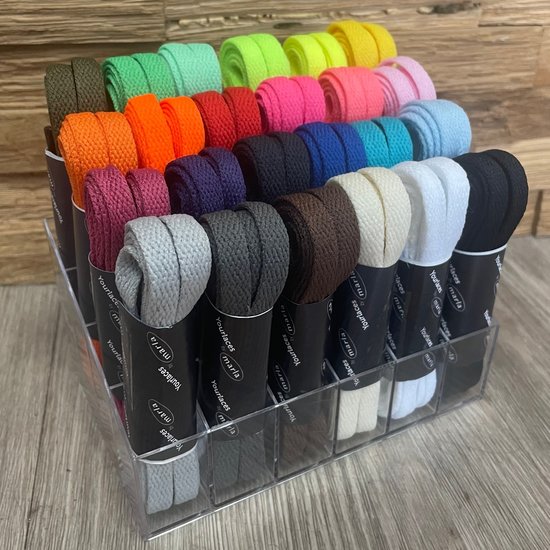 Nike veters 8mm ASSORTIMENT - 120cm