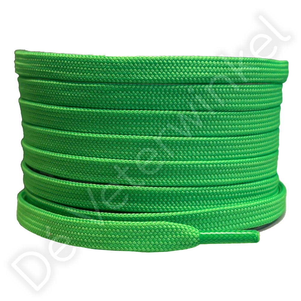 Plat 8mm polyester Neon Groen