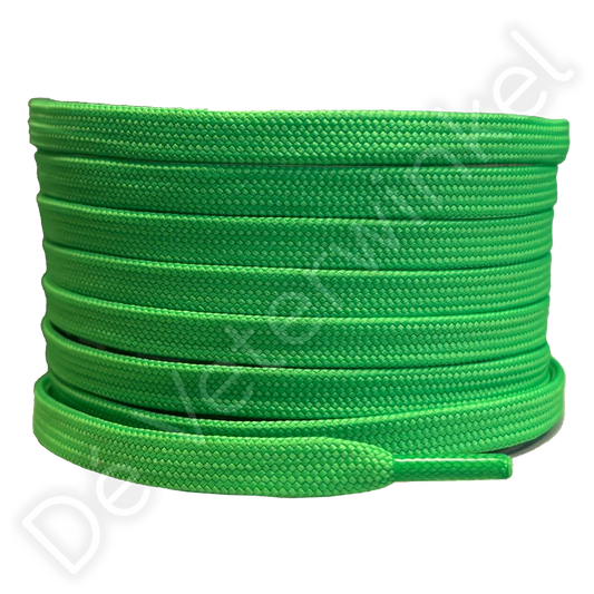 Plat 8mm polyester Neon Groen