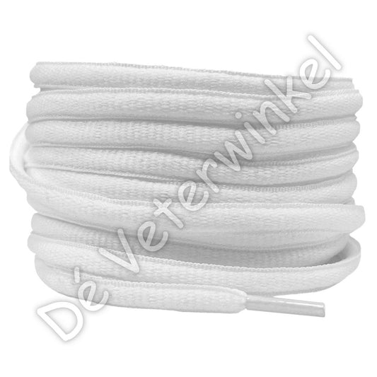Ovaal sportveter 6mm Wit