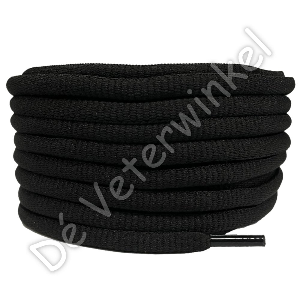 Ovaal sportveter 6mm Zwart